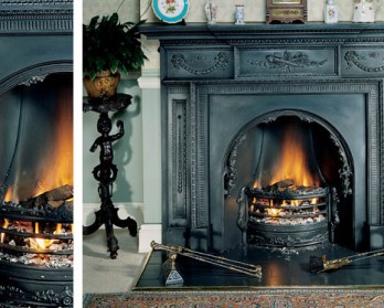 Камин Stovax William IV Cast Iron Mantel встроенный