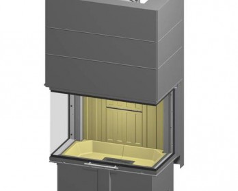 Каминная топка Spartherm Arte 3RL100h 4S трехсторонняя