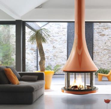 Подвесные камины