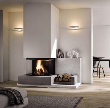 Пристенные камины