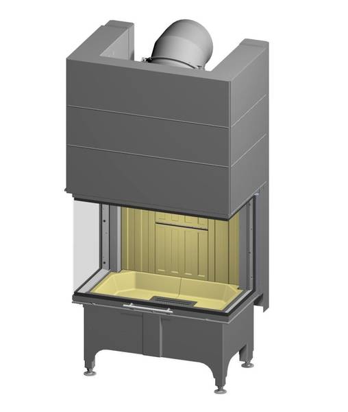 Каминная топка Spartherm Arte 3RL100h 4S трехсторонняя