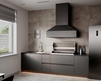 Кухня Astov BBQ № 1 (ширина 3000 мм)