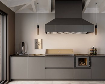 Кухня Astov BBQ № 5 (ширина 3500 мм)