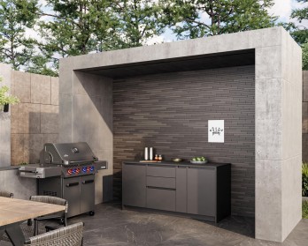 Кухня Astov BBQ № 10 (ширина 1840 мм)