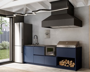 Кухня Astov BBQ № 12 (ширина 2640 мм)