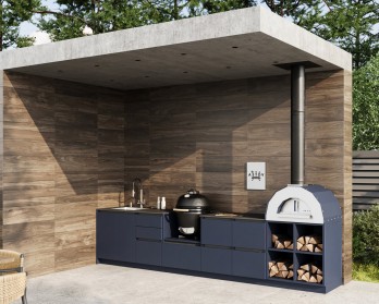 Кухня Astov BBQ № 14 (ширина 3800 мм)