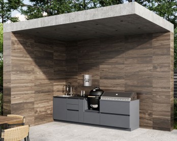 Кухня Astov BBQ № 16 (ширина 3100 мм)