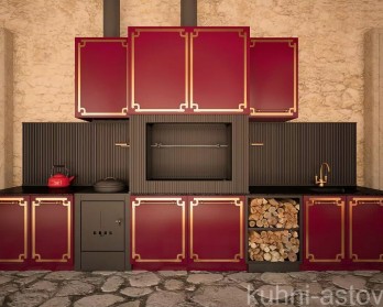 Линейная кухня Garnet Линейная кухня Garnet