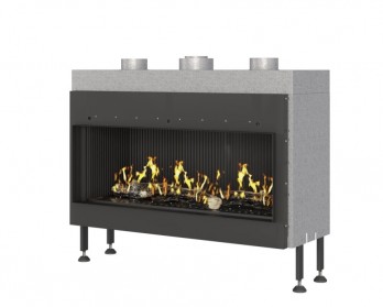 Газовый камин GASSI-1000 фронтальный